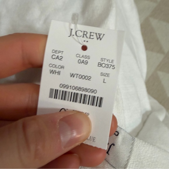 J crew white sweater shell tank top sleeveless - Picture 4 of 4
